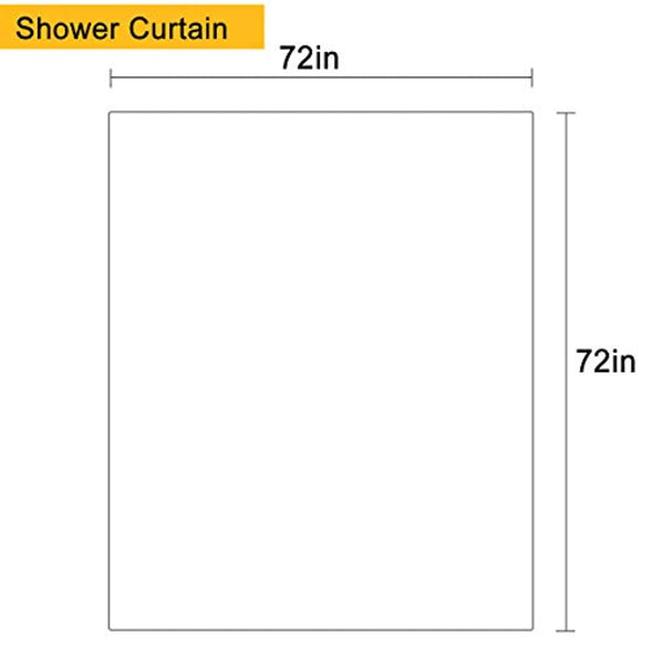 Ocean Shower Curtain Set,Sand Beach Wave Sea Water Bathroom Curtain Set with 12 Hooks